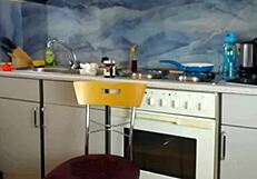 naughty chef sexydea heats up with sizzling ass play in the kitchen