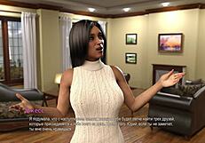 Redhead teen bound in arctic adventure gives blowjob and rides cowgirl.