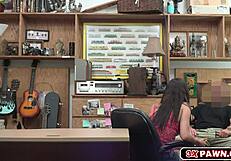 Beautiful young brunette Alexis Deen posing