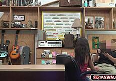 Beautiful young brunette Alexis Deen posing