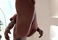 Stomping Feet or Getting a Dirty Cum Footjob?