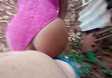 Do Patrao: Danu Offers Tight Bucetinha to Tarado Motoboy in Public! 😈