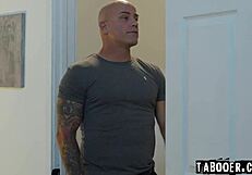 Maya Woulfe Discovers Derrick Pierce's Secret, Leading To Deepthroat And Spanking