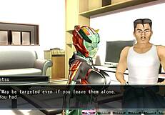 Playing 18 Premium Darkness Guide Part 3 in anime style.