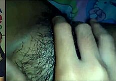 Filipino pharmacist struggling at work has small boobs and a hairy pussy during the COVID-19 light edition