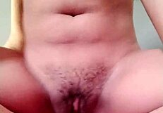 In this homemade reality, brunette with natural tits rides in cowgirl position outdoors, ending with creampie.