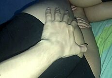 Step-sister enables me to shove my homemade porn cum into her constricted hairless twat