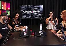 damn, we met online but ended at a motel for wild swinging! mayze in sheer red made me explode!