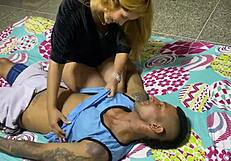 Stepbrother's Workout Turns Me On For Pink Pussy Fuck