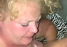 Rosie Domo King Deepthroats Monster Cock!