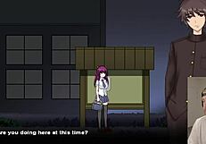 Natuki escapes the cursed village in uncensored anime