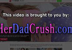 Busty stepdaughter asks, 'Want to ride my dick?'