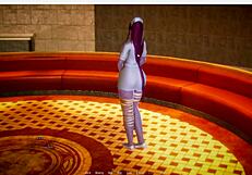 Groping and blowjob in femdom assfucking creampie at hospital with patient!