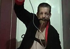 Bisexual crossdresser mark wright drinks his own piss through homemade device and craves your piss