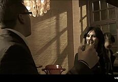 Victoria Lawson In Lingerie Excites For Big Tits Fucking Brunette Slut