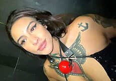 Beautiful Latina Wife Tattooed Sucking In Club Toilet Leaked Online