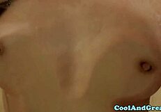 Lesbian Sinn Sage Loves Strapon Shower Fuck Hard!