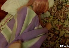 Doggystyle gets amateur stepsister fucked in bed