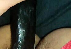 Wife Rides Dildo In Homemade Masturbation Scene