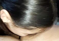 Girlfriend licked by friend while I watch and cum