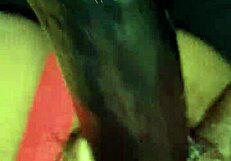 Wife Rides Dildo In Homemade Masturbation Scene