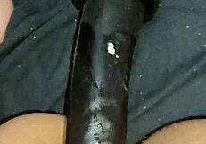 Amateur wife loves riding and playing with dildo