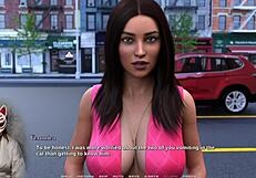 Milf Gives Handjob in Parking Lot