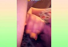 Amateurs explore goth emo styles with piercings.