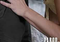 Up Close With Alexis Tae Nathan Bronson Blowjob