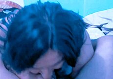 oh, riding this monster cock hurts but feels amazing!