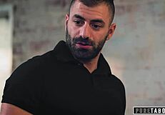 Pure Taboo Scenario as Sleazy Probation Officer Demands Office Sex with Big Cock for Silence. It's a Wild 3some!