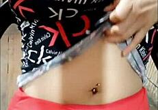 I caught my stepmother-in-law fucking like a slut while we were out shopping, she moved so wild