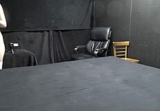 Scarlett Johnson in Blacklight Sex! She's a Teen 18+ Black Fetish Star!