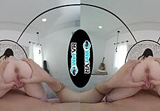 helpful girlfriend gets fucked pov with big cock and vibrator