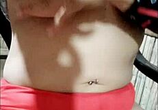 I caught my stepmother-in-law fucking like a slut while we were out shopping, she moved so wild