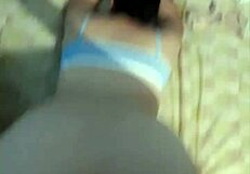 Look at that big ass bent over! Doggy style action repeated!