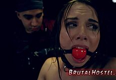 Aidra Fox in chair bondage with teen girl