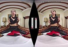 jade presley in assassins creed cosplay vr adventure