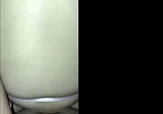 Latina roomie wakes me for midnight doggystyle creampie.