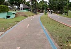 Brenda Carol Corrales Fucks and Sucks Horny Tourist POV