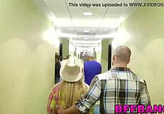 CUM EATING GAL SUCKS AND FUCKS WITH TEEN GIRLFRIENDS! SHE TAKES BIG COCKS IN GROUP ACTION, SUCKING MONSTER DICKS WHILE FUCKING HARDCORE.