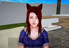 exploring my new stepfamily in the game