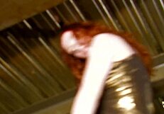 i watch the redhead stripper get her asshole plowed by a monster cock