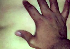 Ebony BBW displays her plump pussy