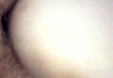 Wife Bent Over for Doggystyle Creampie at Home