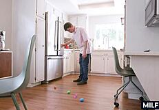 Blonde Milf Easter Egg Cunt