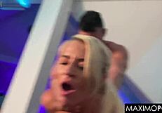 Nasty Blondies Crave More Cock