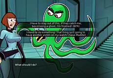 Having Fun in Shower at Amity Park