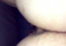 Wife Bent Over for Doggystyle Creampie at Home