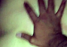 Ebony BBW displays her plump pussy